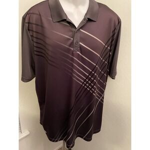 Vintage Fila Sport Golf Mens Brown Short Sleeve Retro Polo Shirt RARE FIND Sz XL